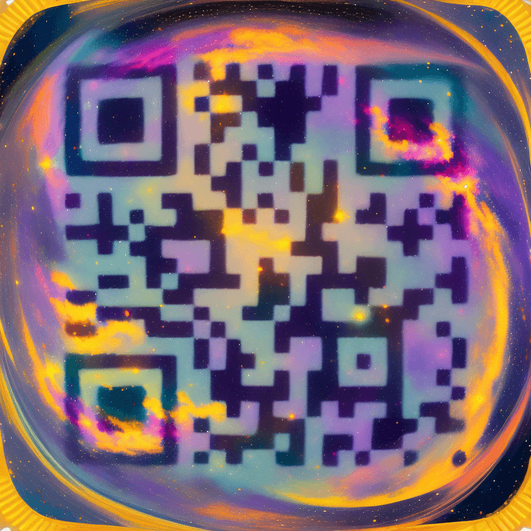 Exemplo de código QR de IA nr #5