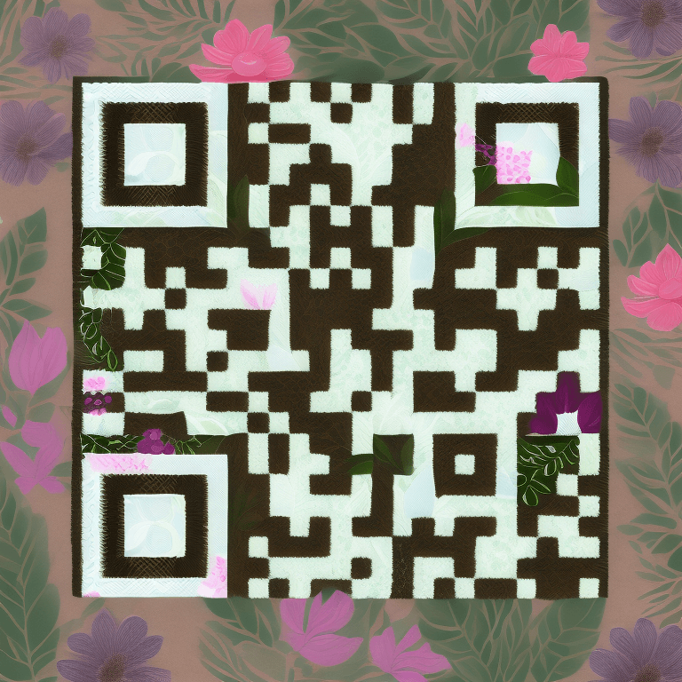 Exemplo de código QR de IA nr #1